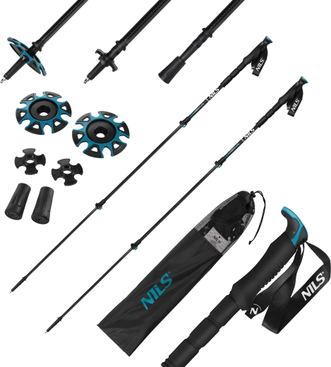 Komfortable EVA-greb og rigt tilbehør