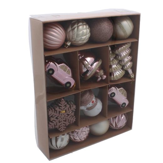 Stilfuld kombination af rosa og blå