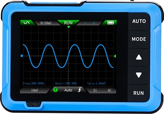 Bærbart oscilloskop FNIRSI DSO510 med signalgenerator