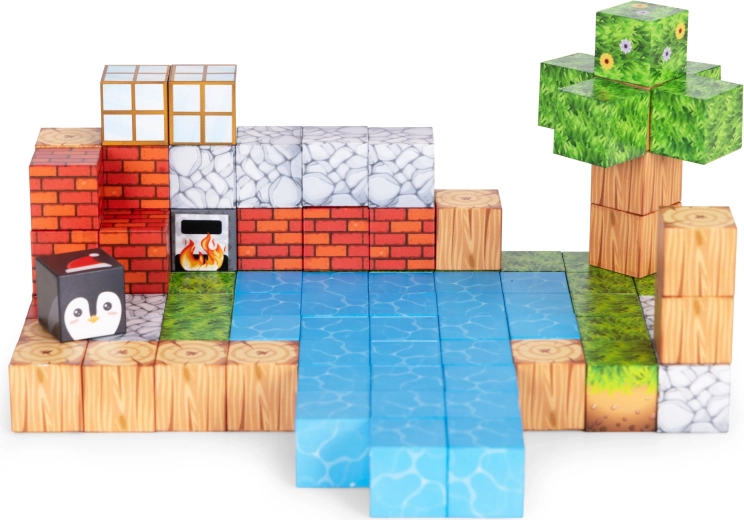 Teksturerede motiver til kreative scener