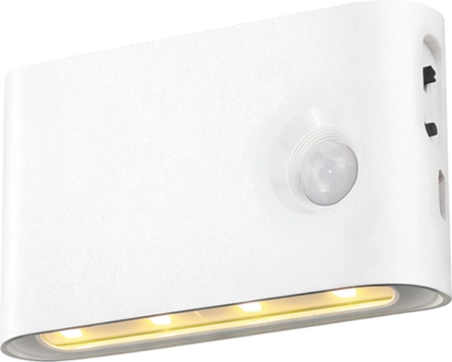Solight genopladeligt LED-natlys med bevægelsessensor