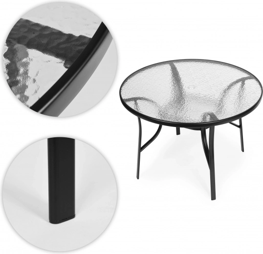 Stabil stålramme med dobbelt afstivning