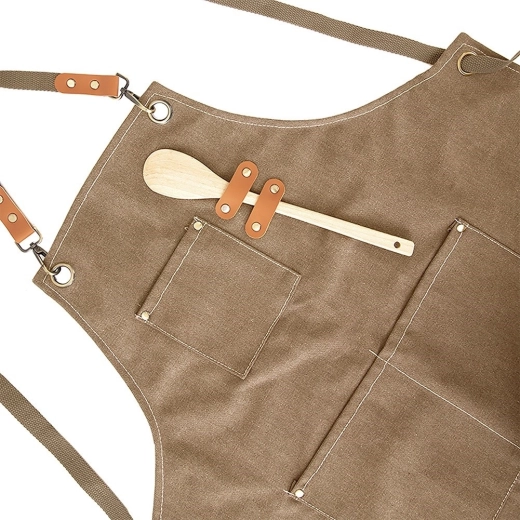 Praktiske lommer og stropper til værktøj