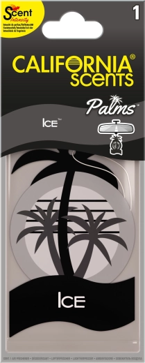 Hængende luftfrisker California Scents Palms Ice