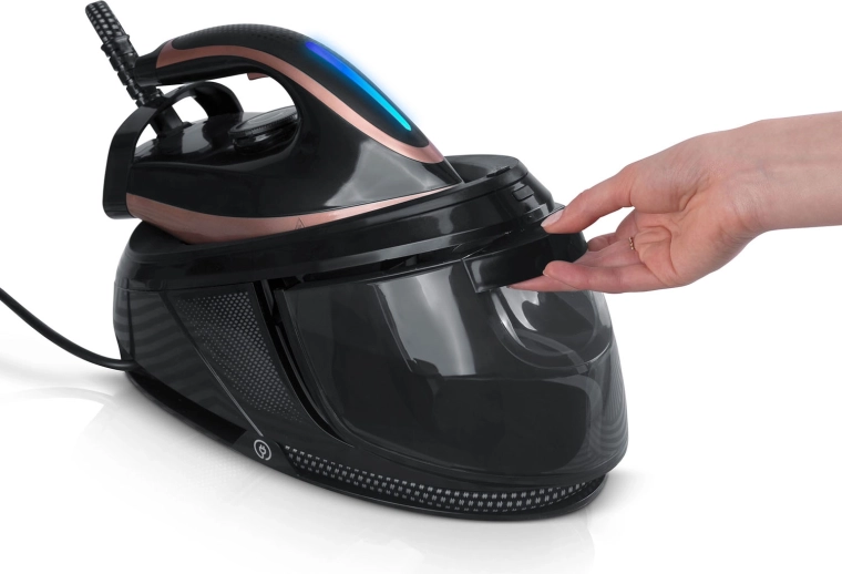 Aftagelig 1,5 l tank til langvarig strygning