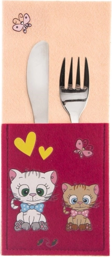 Bestiketui til børn Kattekilling 21 × 9 cm