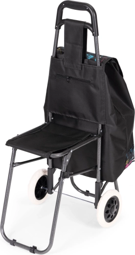 Sammenklappeligt sæde til hvile på farten