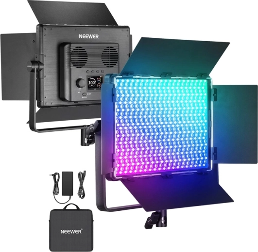 Neewer RBB1200 professionelt LED-panellys RGBCW