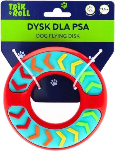 Kastefrisbee til hund - 1 stk.