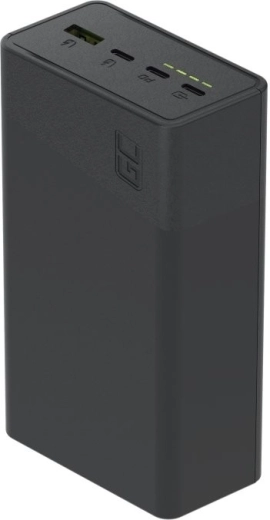 Enorm kapacitet på 30000 mAh til dage uden stikkontakt