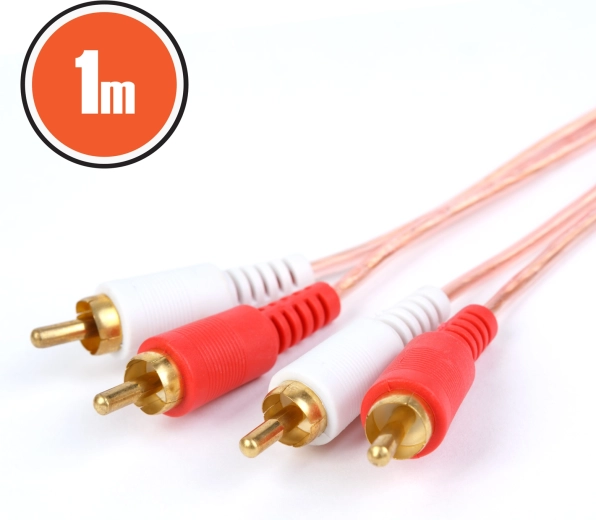 RCA-lydkabel 1 m