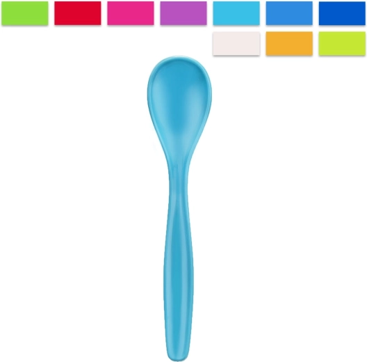 Dessertske i plast (UH) – blandede farver (1 stk.)