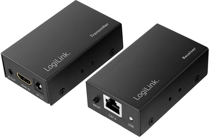 HDMI‑forlænger 60 m, 1080p/60 Hz over CAT6/7/8
