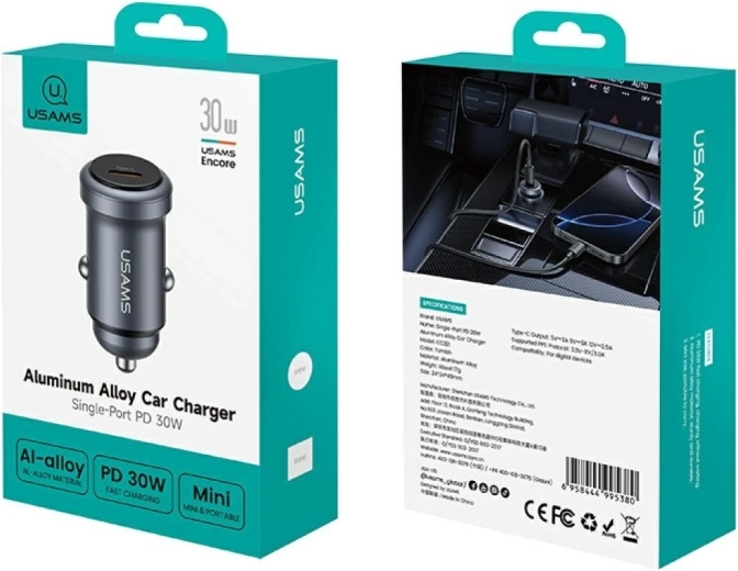 USB‑C Power Delivery op til 30 W