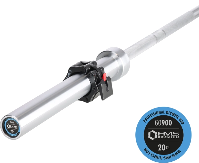 Olympisk vægtstang HMS Premium GO900 220 cm, diameter 50 mm
