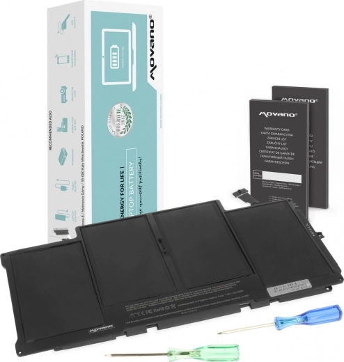 Movano-batteri til Apple MacBook Air 13 (A1377/A1496/A1405) 7200 mAh