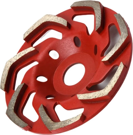 Diamant-garnslibeskive Renew Force Turbo Red 125 mm