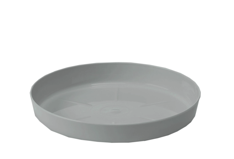 Grå sokkel til blomsterkrukke Lamela