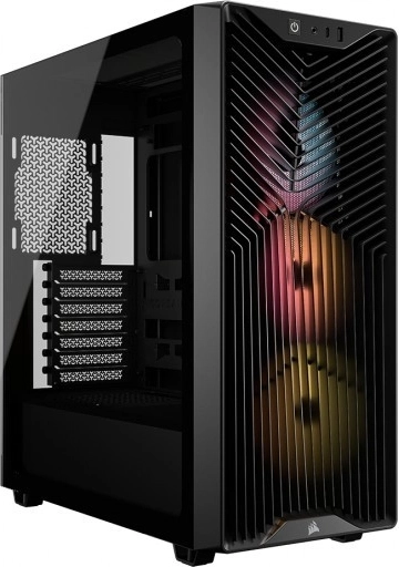 Corsair 3200D RS ARGB mid-tower sort