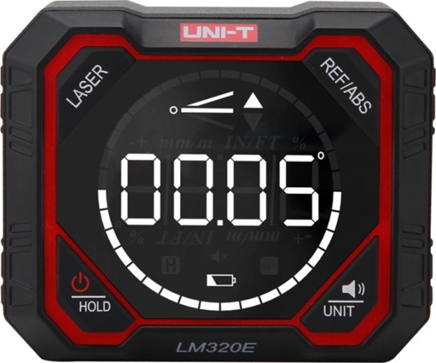 Uni-T digitalt vinkelmåler med laser LM320F