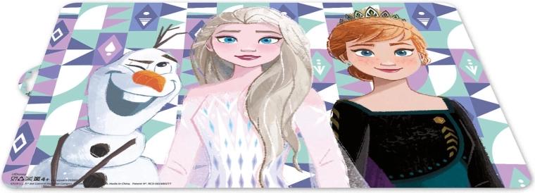 Børneunderlag i plast FROZEN 44 × 30 cm, formet