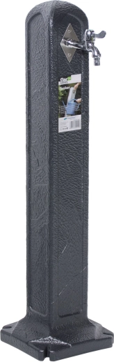 Havevandpost antracit 90 cm med etgrebs-hane