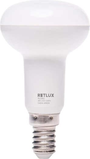 LED-reflektorpære Retlux RLL 682 E14 4 W kold hvid