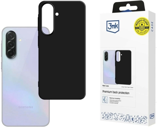 3MK Armor MagCase mat cover til Samsung Galaxy A37 5G sort