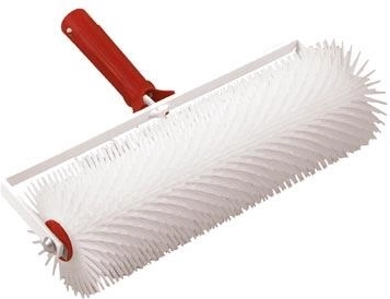 Piggvals 122 × 34 mm, bredde 25 cm til selvnivellerende spartel