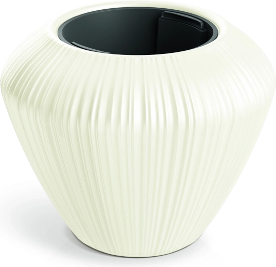 Blomsterpotte Oroha 38 cm hvid chokolade