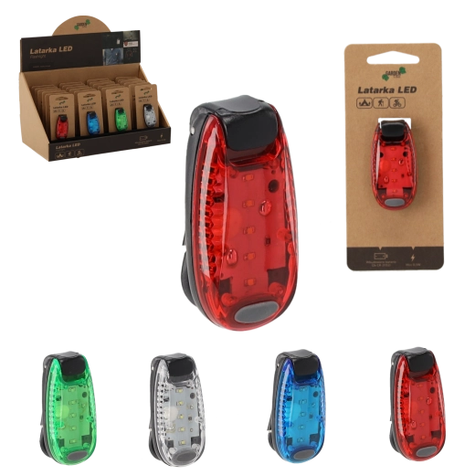 Kompakt LED-lommelygte 0,5 W – farvemix