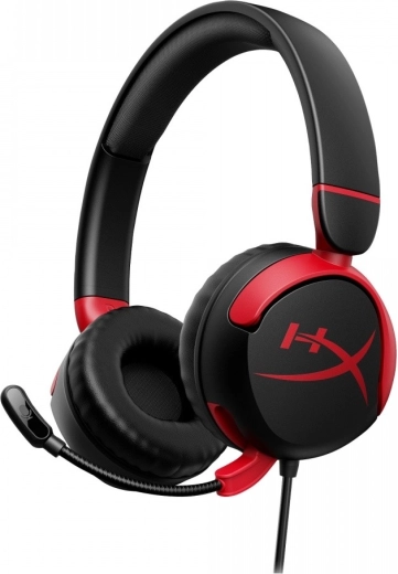 HyperX Cloud Mini børne-gamingheadset med mikrofon (sort)