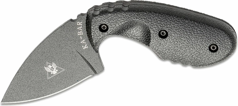 KA-BAR TDI Investigator taktisk fastbladskniv, sort, Zytel, Kydex-skede