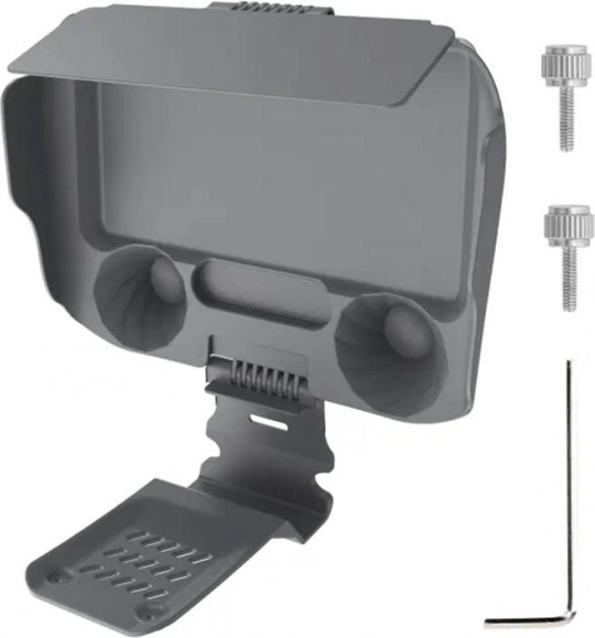 Beskyttelsescover og solskærm Sunnylife 2-i-1 til DJI RC 2 (YK674)