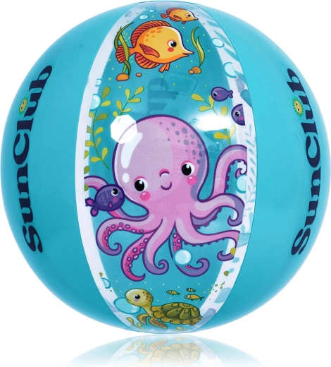 Oppustelig strandbold Ocean World 40 cm