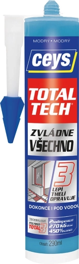 Universallim og fugemasse 290 ml CEYS Total Tech Blå