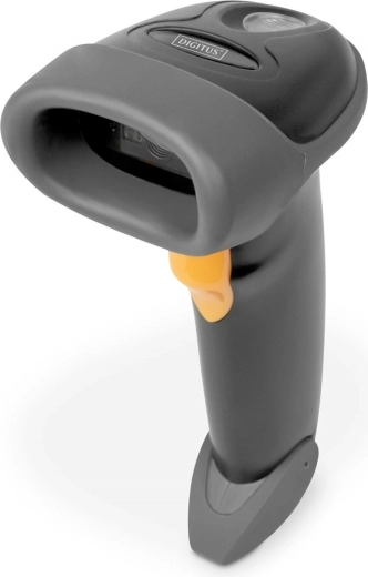 Kablet 1D- og 2D-stregkodelæser med USB-RJ45-kabel og holder