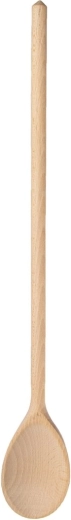 Træ oval grydeske 40 cm