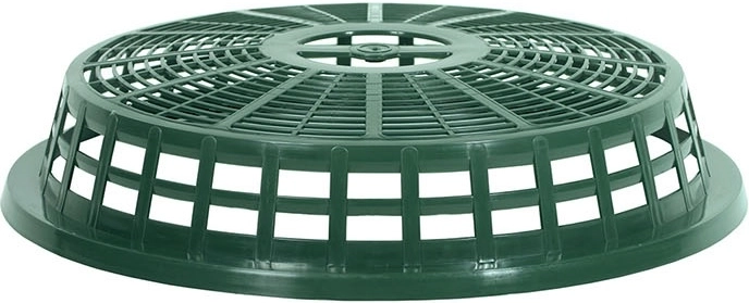 Låg til havespand 60 l – skovgrøn