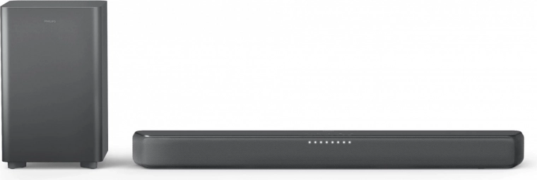 PHILIPS soundbar 2.1 med trådløs subwoofer