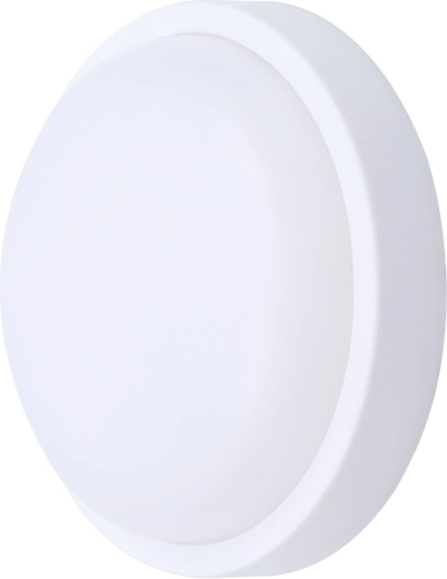 Solight rundt LED-udendørs- og indendørslampe 20 W, 1500 lm, 4000 K, IP54, 20 cm