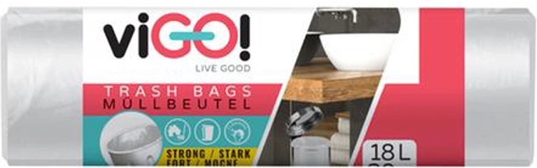 Affaldsposer 18 l VIGO, 30 stk.
