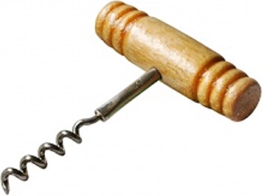 Flaskeåbner til vin med træhåndtag TORO