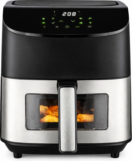 Varmluftfriture air fryer 6 l, 1500 W, 8 programmer