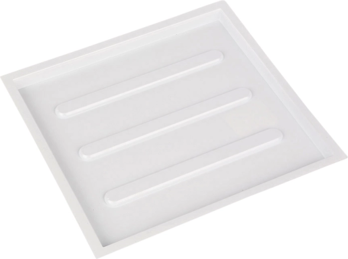 Metpol hvid drypbakke 28 × 26 cm til opvaskestativ