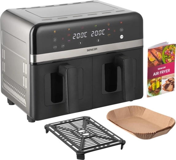 Varmluftsfrituregryde Sencor SFR 8800SS INOX