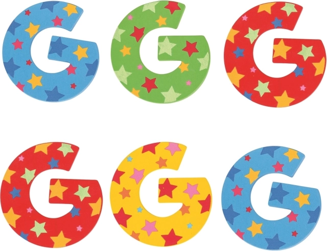 Bigjigs Toys stjernebogstav G