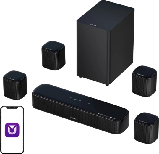 Soundbar med subwoofer ULTIMEA Aura A60 med Dolby Atmos 7.1