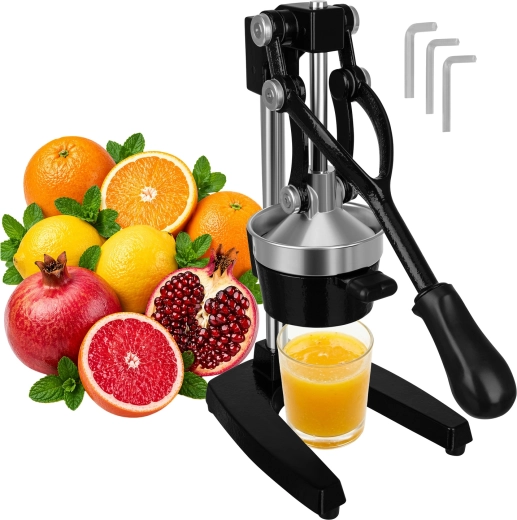 Ruhhy manuel håndtagspresse til citrusfrugter og granatæble 40 cm