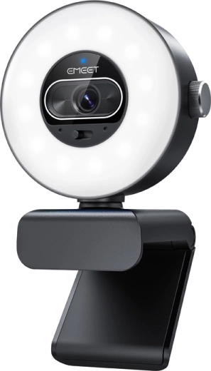 Webkamera EMEET SmartCam S600L 4K med ringlys